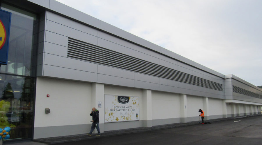 Cantiere Lidl Favara - Filp Pubblicità