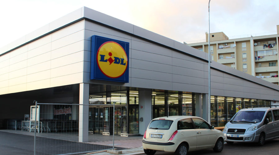 Cantiere Lidl Trapani - Filp Pubblicità