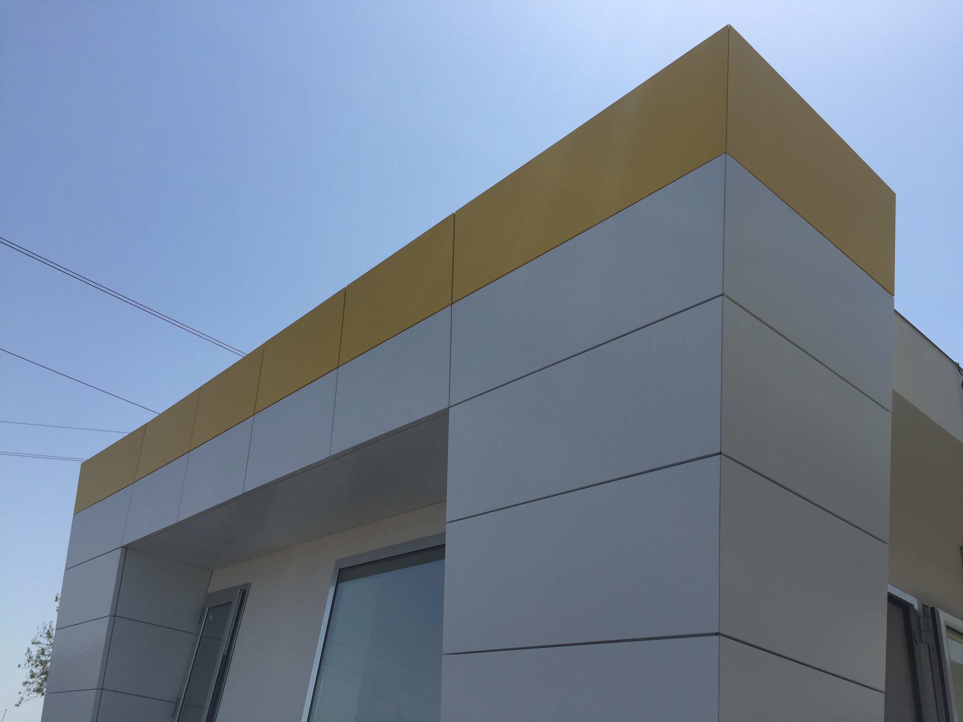 rivestimento di facciata in alluminio composito