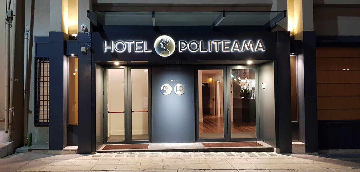 Portale Hotel Politeama – Palermo