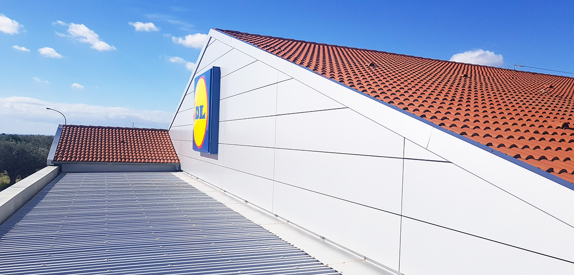 Rivestimento di facciata LIDL